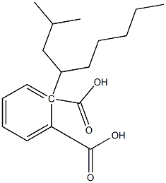 (-)-Phthalic acid hydrogen 1-[(R)-2-methylnonane-4-yl] ester 结构式