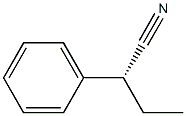 (R)-2-Phenylbutanenitrile 结构式