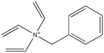 Triethenylbenzylaminium 结构式