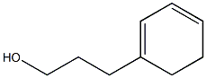 3-(1,3-Cyclohexadien-1-yl)propan-1-ol 结构式