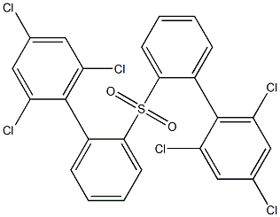 2,4,6-Trichlorophenylphenyl sulfone 结构式