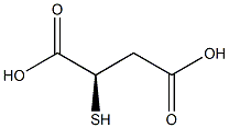 (R)-2-Mercaptosuccinic acid 结构式