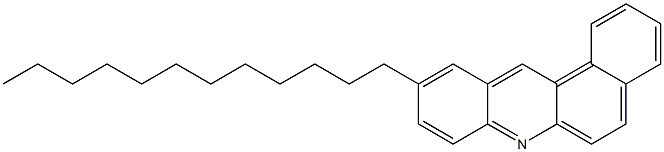 10-Dodecylbenz[a]acridine 结构式