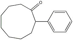 2-Phenylcyclononanone 结构式