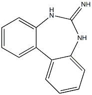 6,7-Dihydro-6-imino-5H-dibenzo[d,f][1,3]diazepine 结构式