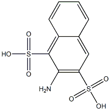 2-Amino-1,3-naphthalenedisulfonic acid 结构式