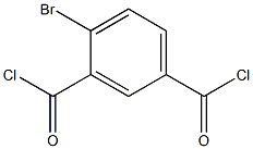 4-Bromo-1,3-benzenedicarboxylic acid dichloride 结构式