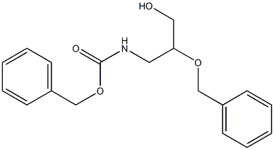 2-(Benzyloxy)-3-(benzyloxycarbonylamino)propan-1-ol 结构式