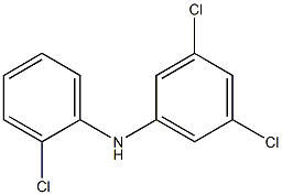 3,5-Dichlorophenyl 2-chlorophenylamine 结构式
