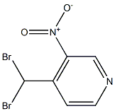 5-Nitro-4-dibromomethylpyridine 结构式