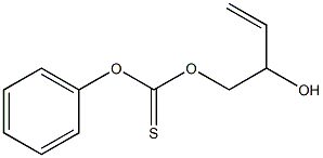 1-[(Phenoxythiocarbonyl)oxy]-3-buten-2-ol 结构式