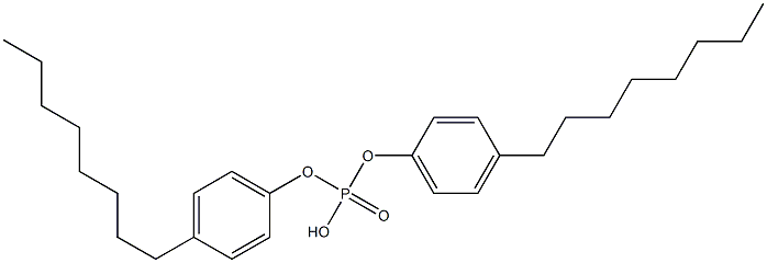 Phosphoric acid bis(4-octylphenyl) ester 结构式