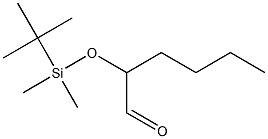 2-(tert-Butyldimethylsilyloxy)hexanal 结构式