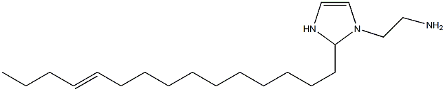 1-(2-Aminoethyl)-2-(11-pentadecenyl)-4-imidazoline 结构式