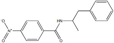 N-(1-Benzylethyl)-4-nitrobenzamide 结构式