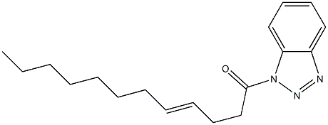 1-(4-Dodecenoyl)-1H-benzotriazole 结构式