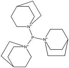 1,1',1''-Phosphinidynetris(quinuclidinium) 结构式