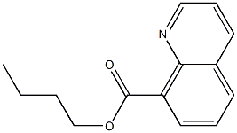 Quinoline-8-carboxylic acid butyl ester 结构式