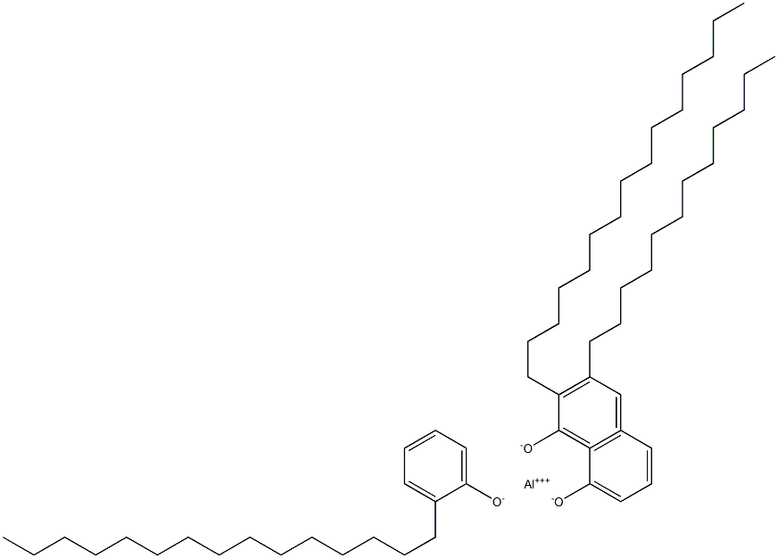 Aluminum tri(2-pentadecylphenolate) 结构式