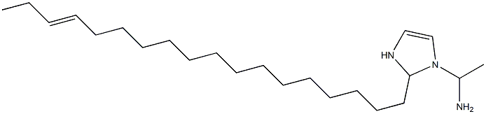 1-(1-Aminoethyl)-2-(15-octadecenyl)-4-imidazoline 结构式