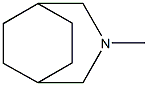 3-Methyl-3-azabicyclo[3.2.2]nonane 结构式