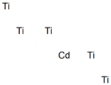 Pentatitanium cadmium 结构式