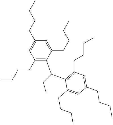 2,2'-Propylidenebis(1,3,5-tributylbenzene) 结构式