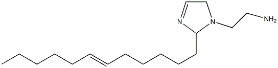 1-(2-Aminoethyl)-2-(6-dodecenyl)-3-imidazoline 结构式