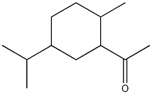 2-Acetyl-p-menthane 结构式