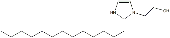 2-Tridecyl-4-imidazoline-1-ethanol 结构式