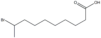 9-Bromodecanoic acid 结构式