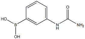 1-(m-Boronophenyl)urea 结构式
