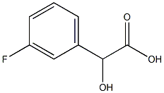 3-Fluoro-D-mandelic acid 结构式