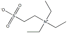 N,N,N-Triethyl-2-sulfonatoethanaminium 结构式