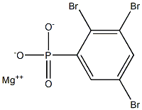 2,3,5-Tribromophenylphosphonic acid magnesium salt 结构式