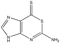 5-Aminoimidazo[4,5-d][1,3]thiazine-7(3H)-thione 结构式