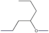 4-Methoxyheptane 结构式