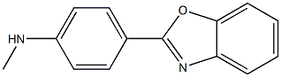 2-[4-(Methylamino)phenyl]benzoxazole 结构式