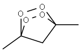 1,4-Dimethyl-2,3,5,6-tetraoxabicyclo[2.2.1]heptane 结构式