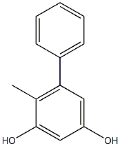 4-Methyl-5-phenylbenzene-1,3-diol 结构式