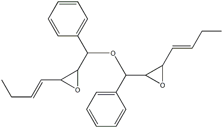 3-(1-Butenyl)phenylglycidyl ether 结构式