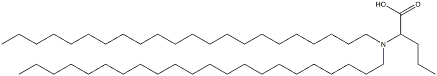 2-(Didocosylamino)valeric acid 结构式