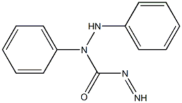 1,2-Diphenylcarbazone 结构式