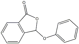 3-Phenoxyisobenzofuran-1(3H)-one 结构式
