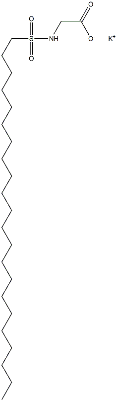 N-Docosylsulfonylglycine potassium salt 结构式