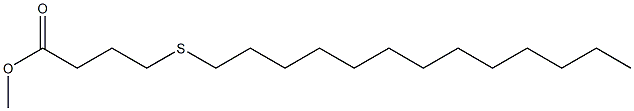 5-Thiaoctadecanoic acid methyl ester 结构式