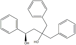 [R,(+)]-3-Benzyl-1,4-diphenyl-1,3-butanediol 结构式