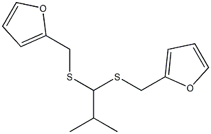 1,1-Bis(furfurylthio)-2-methylpropane 结构式