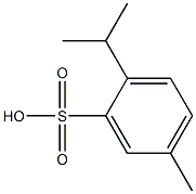 p-Cymene-3-sulfonic acid 结构式