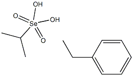 2-Phenylethaneselenoic acid Se-isopropyl ester 结构式